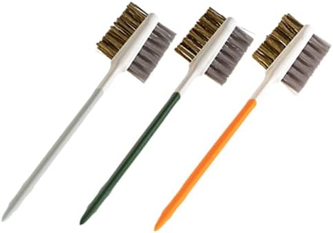 Alipis 3 Pcs Double-Ended Gas Stove Cleaning Brush