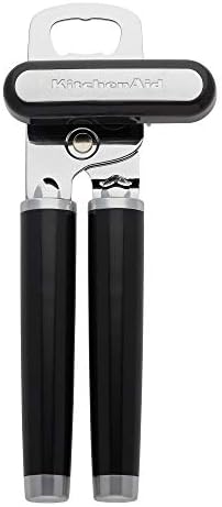 KitchenAid Classic Can Opener Bottle Opener with Shears 834-Inch Black