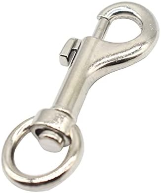 10pcs 18 Inch Swivel Snap Hook Buckles Silver