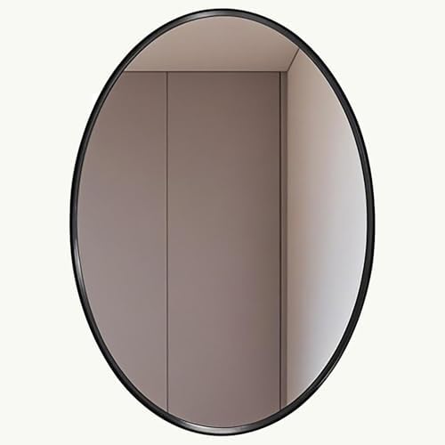 HD Bathroom Mirror 40x60cm Modern Black Wall Mount
