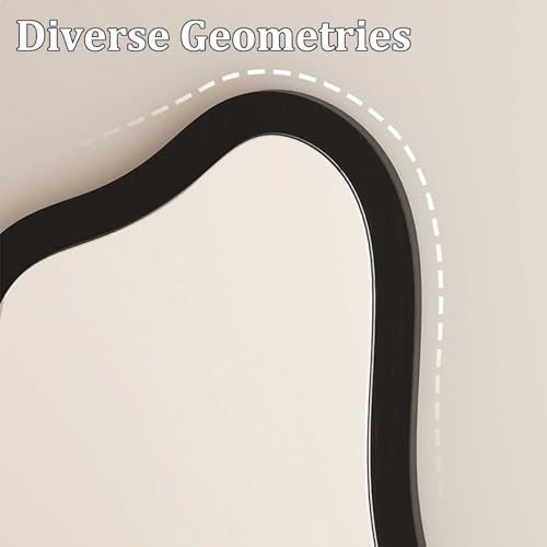 Bcofo Irregular Shape Mirror Brown 35x55cm