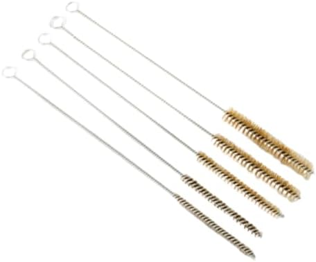 5Piece Brass Tube Brush Set for 6-15mm Pipes