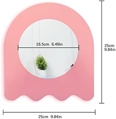 LONGSHENG Desk Mirror with Colorful Gradient Effect