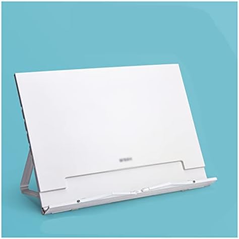 Adjustable Foldable Cookbook Stand Holder - White