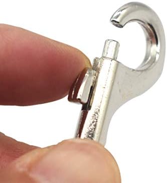 10pcs 18 Inch Swivel Snap Hook Buckles Silver