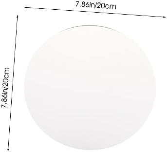 FRCOLOR Round Makeup Mirror for Wall Mount