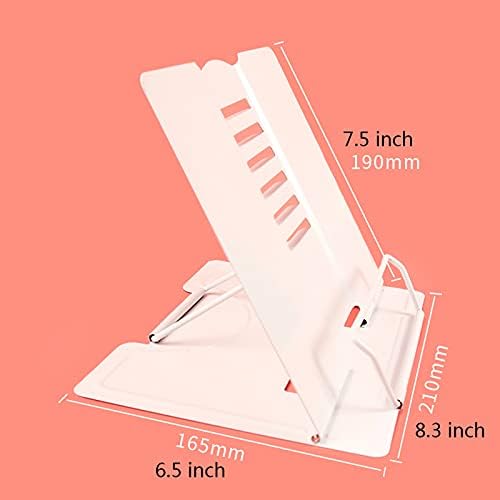 Adjustable Metal Book Stand for Kitchen and Office Reading