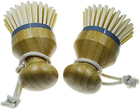 Rangale Pack of 2 Bamboo Dish Scrub Brush