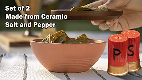 Caliber Gourmet Salt Pepper Shaker Set