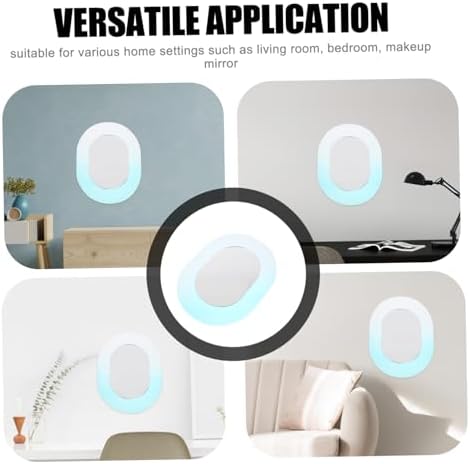 ARTIBETTER Oval Acrylic Wall Mirror Decor