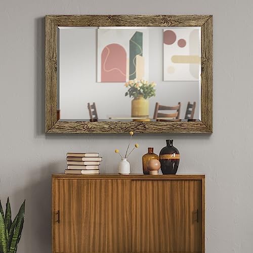 Renditions Gallery Barnwood Framed Mirror 29X41