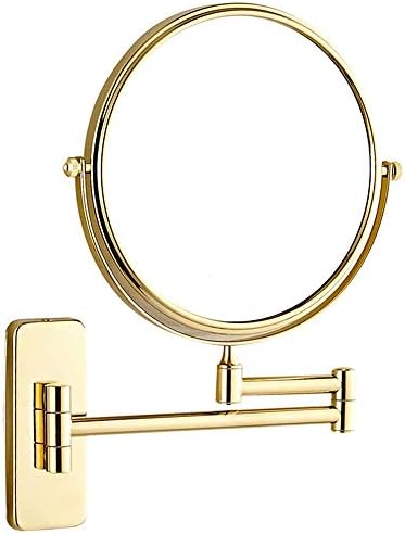LZHIANG 8 Inch Adjustable Magnifying Wall Mirror