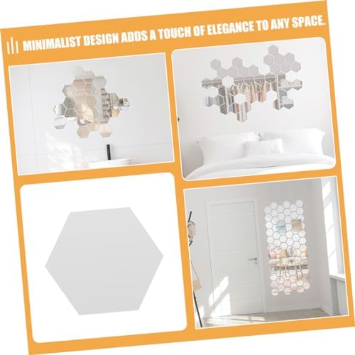 Cabilock Vanity Mirror Wall Adhesive Acrylic Sticker 24 Pack