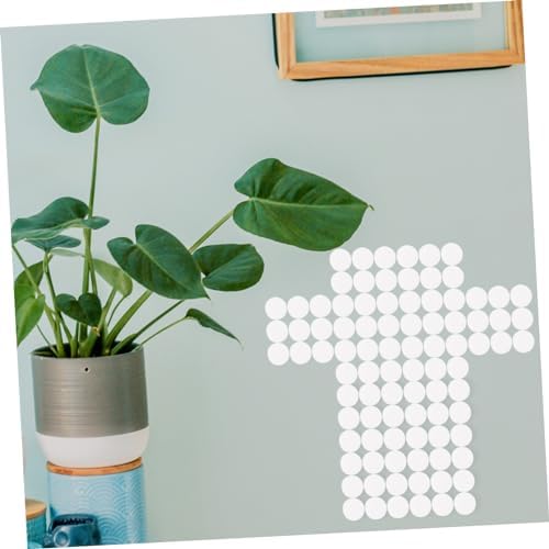 PRETYZOOM 30pcs Acrylic Mirror Wall Stickers