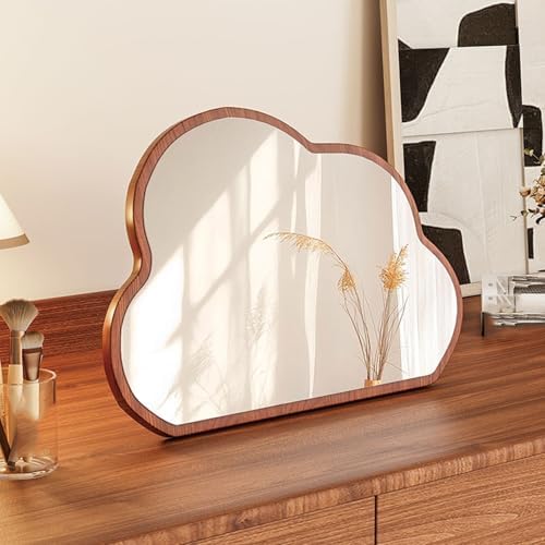 FLIPP Walnut Cosmetic Mirror 40x60cm 1