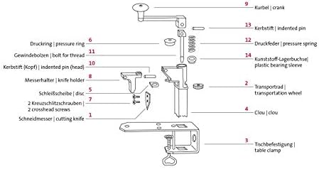 Westmark Cloud 40 Can Opener Unit - Nickel Plated 39 Inch Manual
