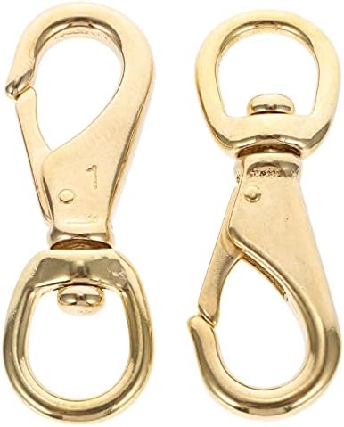 ULTECHNOVO Heavy Duty Swivel Clasps 2 Pcs Keychain Clips Buckles