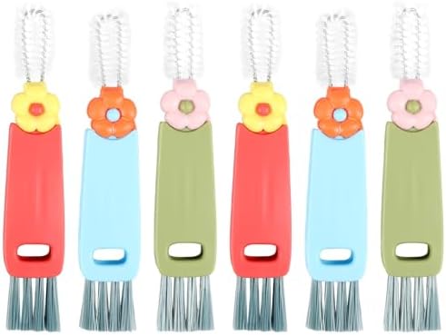 6 Pcs 3 in 1 Cup Lid Cleaning Brush Set 1