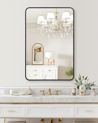 IDEALHOUSE HD Eco-Friendly Bathroom Mirror 24x36 Inch