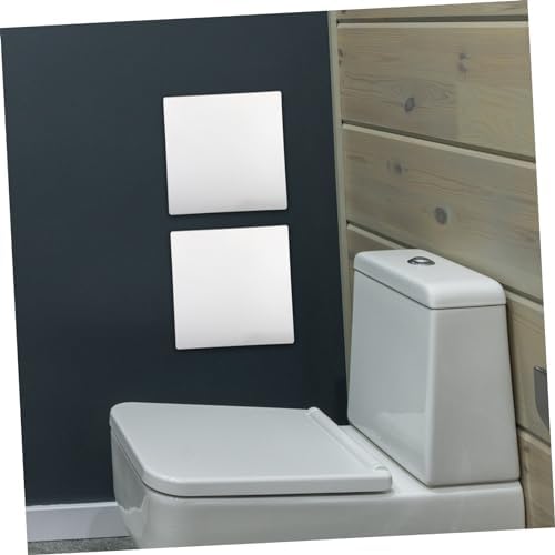 GOOHOCHY Adhesive Mirror Set for Home and Dorm