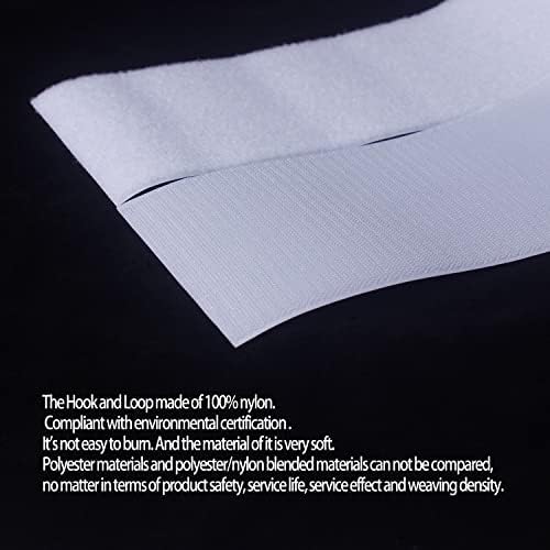 4 Inches Width 1 Yards Length Hook Loop Fastener Sheets