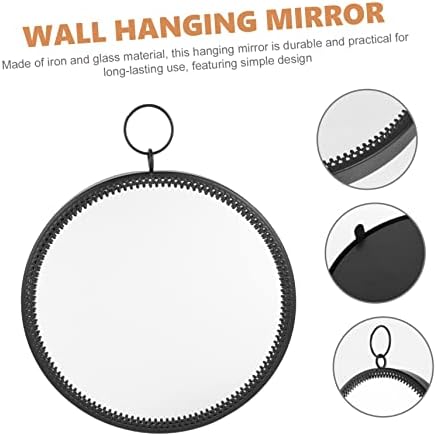VICASKY Round Wall Hanging Vanity Mirror