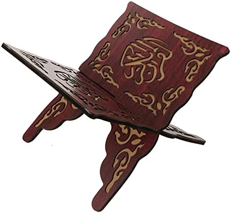 LUOZZY Wooden Muslim Book Holder Stand