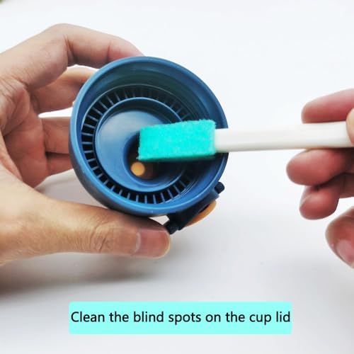 Sonku 8Pc Crevice Cleaning Brush Set with 2Pc Long Straw Brush