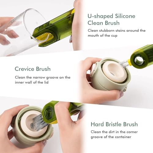 SIYANGHOM 4in1 Water Bottle Cleaner Brush Set