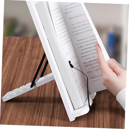 Adjustable Wooden Book Stand for Desk Reading Display