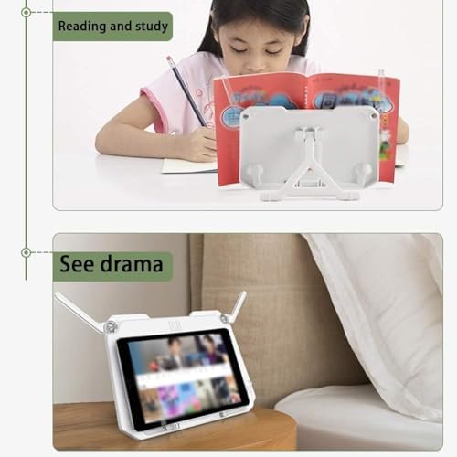 YAYASHANLI Storage Bins Book Holder Shelf Reading Stand