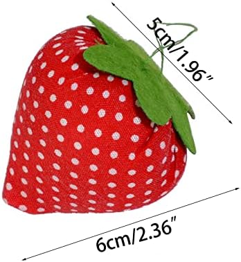 GMBYLBY Strawberry Needle Pin Cushion Holder