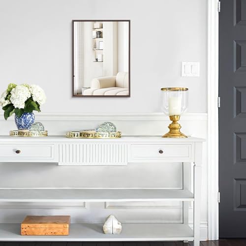 AAZZKANG Rectangular Metal Bathroom Vanity Mirror