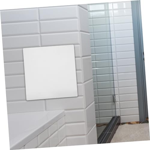 PRETYZOOM Non-Breakable Self-Adhesive Wall Mirror for Vanity