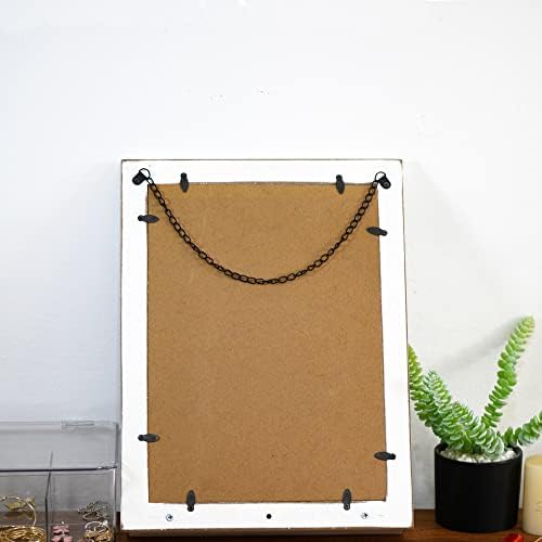 Funerom Farmhouse Wall Mirror with Shelf