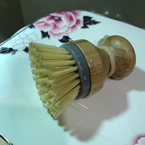 Rangale Pack of 2 Bamboo Dish Scrub Brush