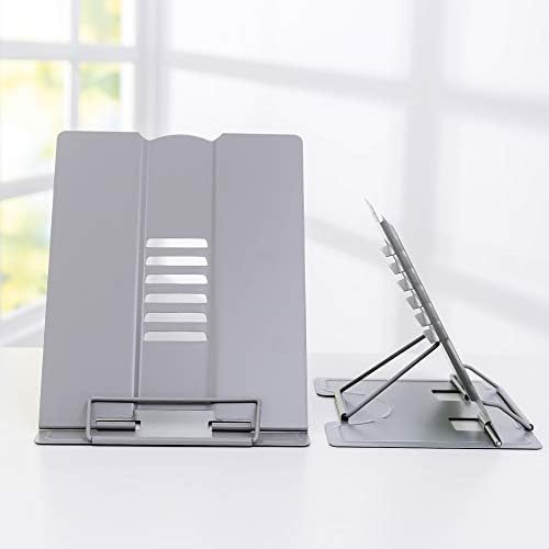 Citmage Heavy Duty Metal Book Stand with 6 Positions 1