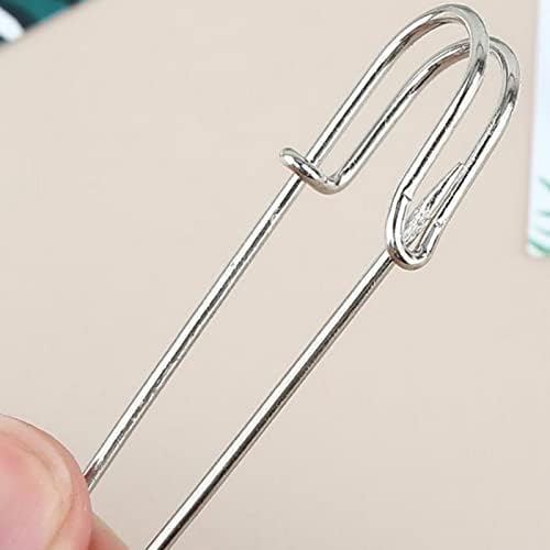 IRIIRO 60pcs 3inch Safety Pins Heavy Duty Blanket Pins