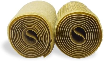 Lakesstory 4 Inch Beige Hook Loop Tape Set