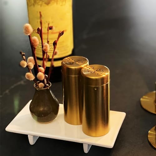 Tnfeeon 2Pcs Salt and Pepper Shakers Set