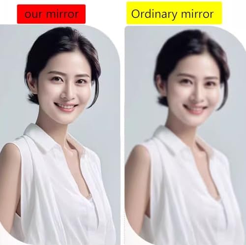 FLIPP Cosmetic Mirror 40x60cm Black