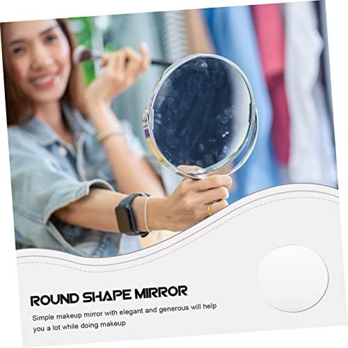 FRCOLOR Round Makeup Mirror for Wall Mount