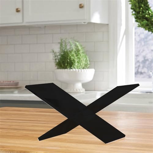 LEOP Clear Acrylic Book Stand for Books Tablets and Magazines