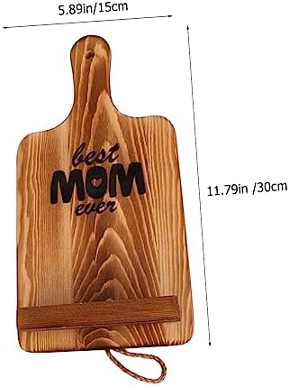 Cabilock Wooden Recipe Book Stand for Kitchen and Desktop