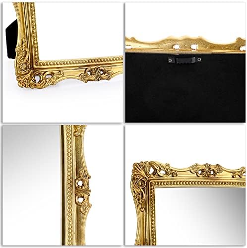 Sumnacon 12x10 Inch Vintage Gold Mirror