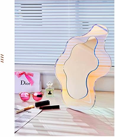 Wavy Acrylic Mirror with Rainbow Effect 827x1181
