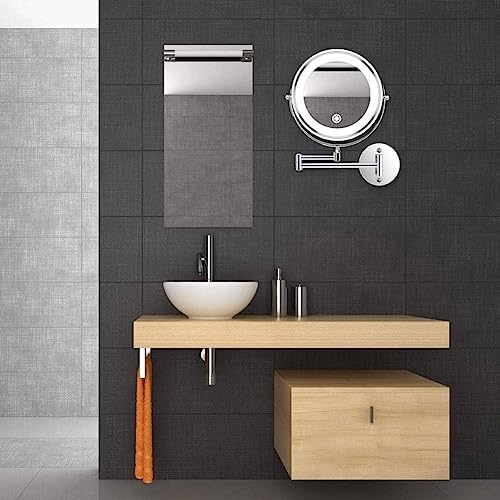 Bleslin 10x Magnifying Double-Sided Vanity Mirror