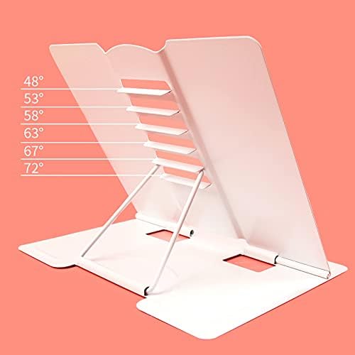 Adjustable Metal Book Stand for Kitchen and Office Reading