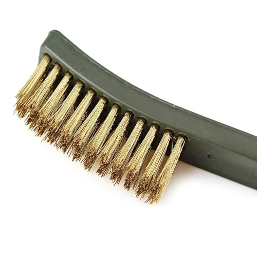 3pcs Steel Nylon Brass Wire Brush Set for Rust and Paint Removal