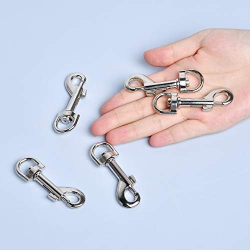 20pcs Heavy Duty Swivel Snap Hooks for Dog Leash and Crafts